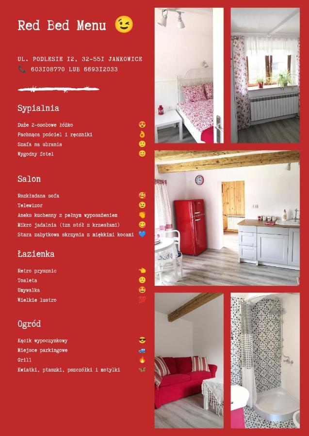 Red Bed Villa Jankowice  Exterior photo